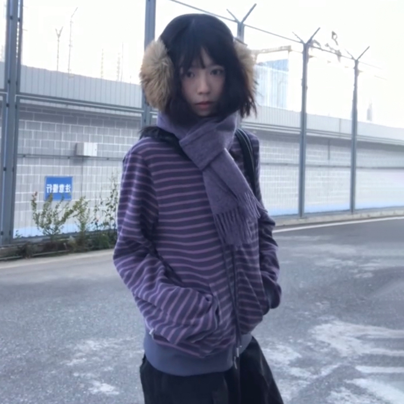 90年代アメリカンレトロニットカーディガンレディース原宿スト - Hoodie Women Oversized のレビューと価格