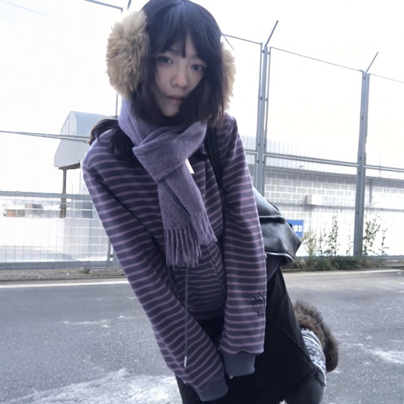 90年代アメリカンレトロニットカーディガンレディース原宿スト - Hoodie Women Oversized のレビューと価格