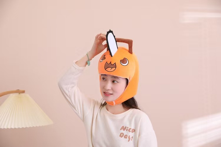 アニメチェーンソーマンポチタコスプレぬいぐるみヘッドギアキャ - Women'S Fashion Vest Tops のレビューと価格