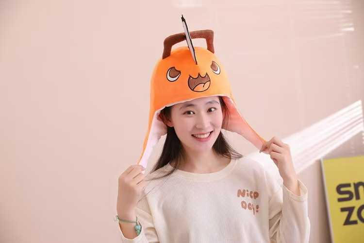アニメチェーンソーマンポチタコスプレぬいぐるみヘッドギアキャ - Women'S Fashion Vest Tops のレビューと価格