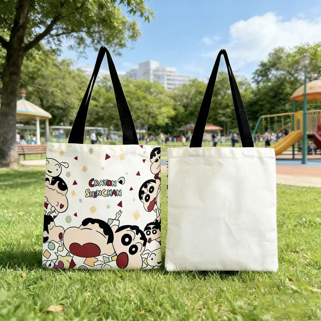 2026 新クレヨンしんちゃんキャンバストートバッグ大容量女 - Canvas Tote Bag のレビューと価格