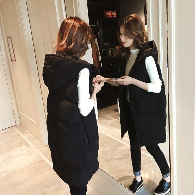 2026 新しい冬ノースリーブタンクトップ女性ダウンジャケッ - Puffer Vest Fashion Women のレビューと価格