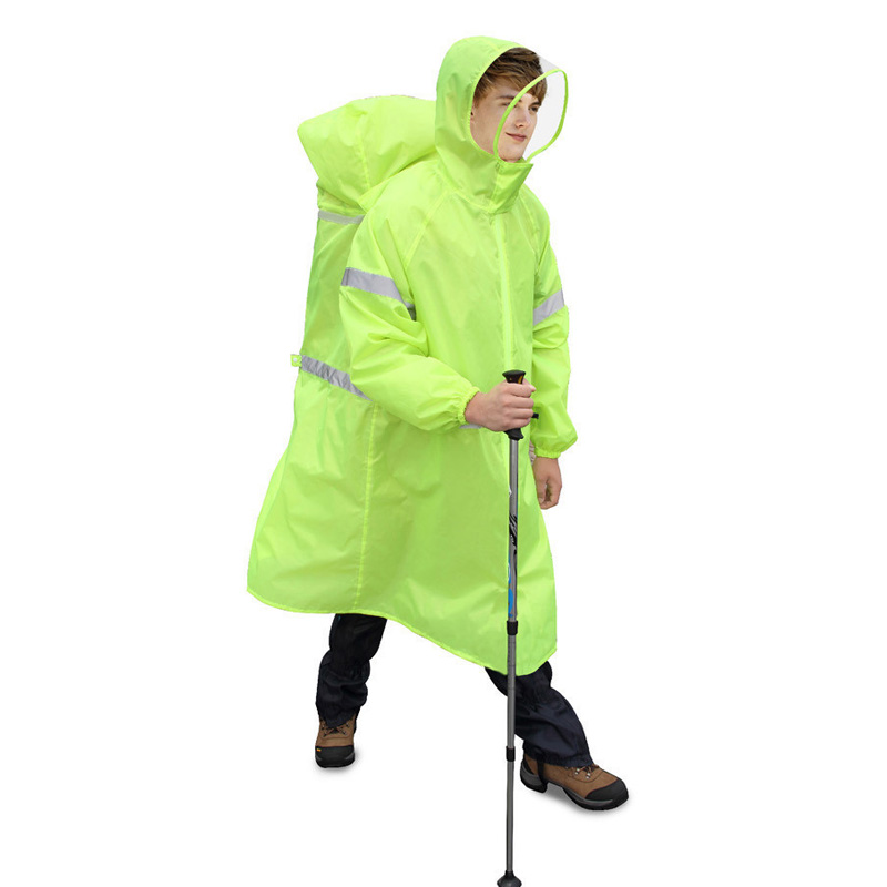 ユニセックス反射材付きアウトドアクライミングバッグバックパッ - Women'S Fashion Rain Jacket のレビューと価格