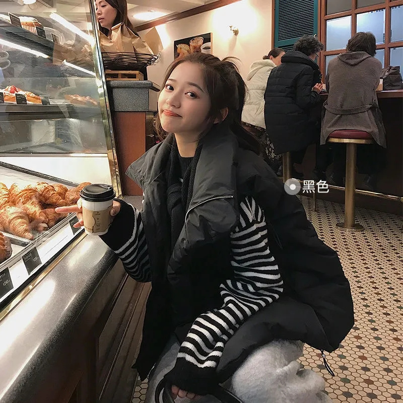 女性の冬のウエストコート,だぶだぶのコート,ファッショナブル - Puffer Vest Fashion Women のレビューと価格