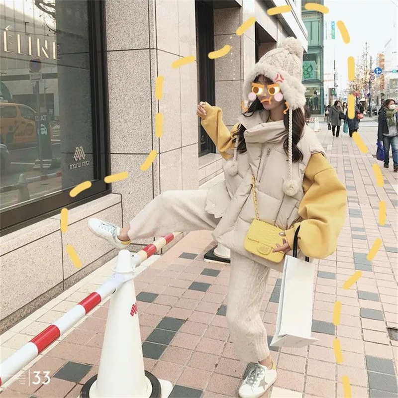 女性の冬のウエストコート,だぶだぶのコート,ファッショナブル - Puffer Vest Fashion Women のレビューと価格